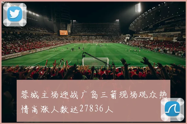 蓉城主场迎战广岛三箭现场观众热情高涨人数达27836人